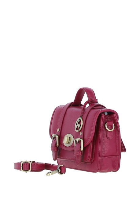 Stylish Real Leather Medium Satchel Bag - Image 2