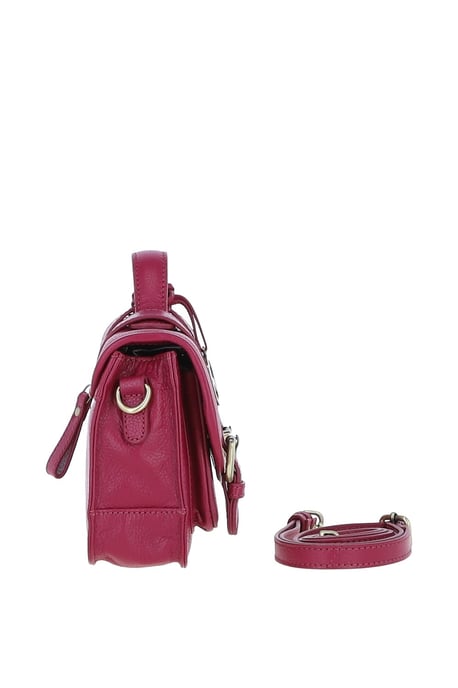Stylish Real Leather Medium Satchel Bag - Image 4