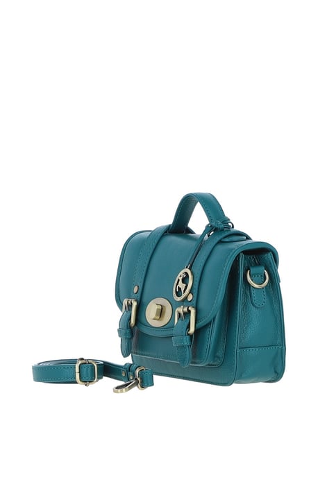 Stylish Real Leather Medium Satchel Bag - Image 2
