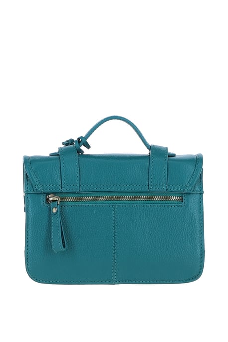 Stylish Real Leather Medium Satchel Bag - Image 3