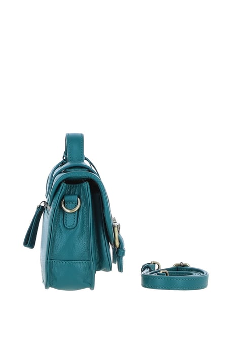 Stylish Real Leather Medium Satchel Bag - Image 4