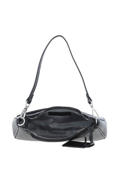 Real Leather Shoulder Bag with Detachable Crossbody Strap - Image 4