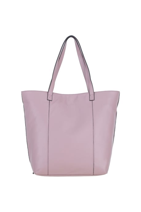 'Serela' Real Leather Shoulder Bag with Detachable Pouch - Image 3