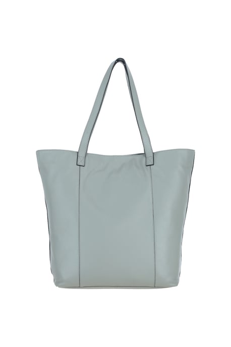 'Serela' Real Leather Shoulder Bag with Detachable Pouch - Image 3