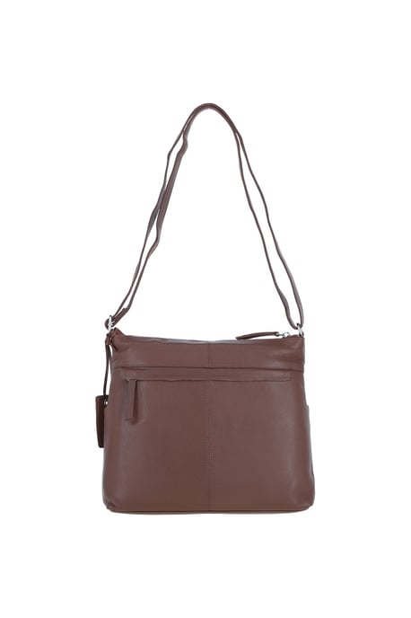 'Derby' Stylish Real Leather Shoulder Bag - Image 4