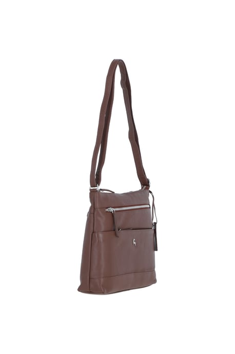 'Derby' Stylish Real Leather Shoulder Bag - Image 5