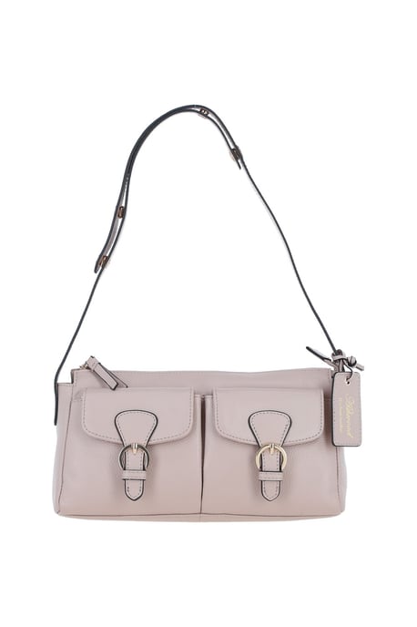 'Nevaria' Real Leather Shoulder Bag - Image 1