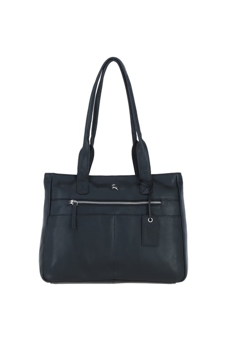 'London' Real Leather Shoulder Bag - Image 2