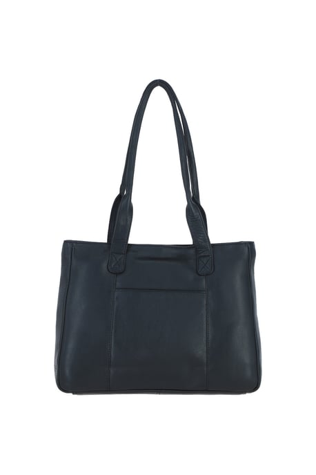 'London' Real Leather Shoulder Bag - Image 4