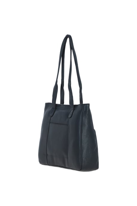 'London' Real Leather Shoulder Bag - Image 5