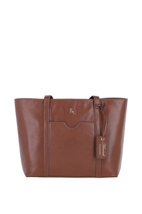 'Rosara' Real Leather Shoulder Bag - Image 1