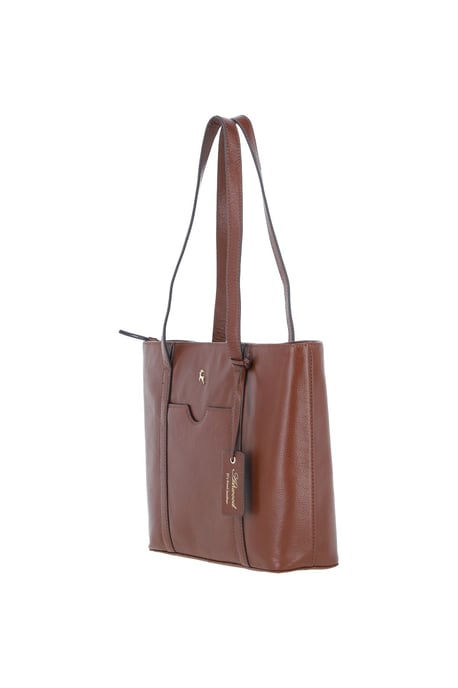 'Rosara' Real Leather Shoulder Bag - Image 3