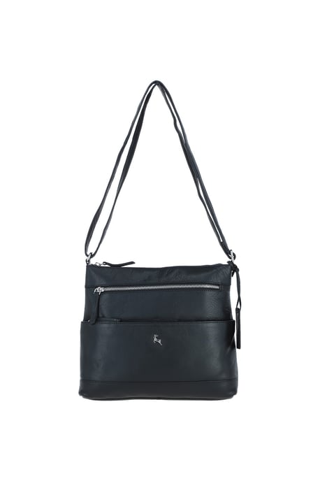 'Derby' Stylish Real Leather Shoulder Bag - Image 2