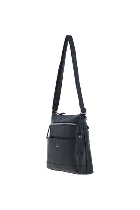 'Derby' Stylish Real Leather Shoulder Bag - Image 3