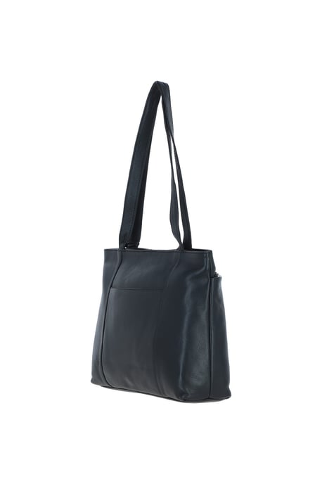 'Newport' Real Leather Multi-Pocket Shoulder Bag - Image 5
