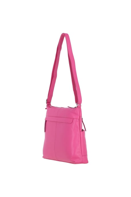 'Derby' Stylish Real Leather Shoulder Bag - Image 5