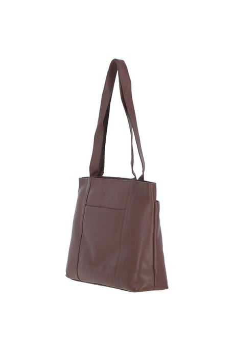 'Newport' Real Leather Multi-Pocket Shoulder Bag - Image 5