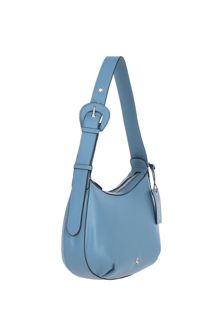 'Nevina' Real Leather Shoulder Bag - Image 4