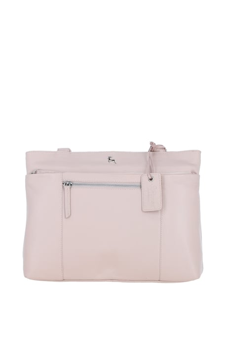 'Newport' Real Leather Multi-Pocket Shoulder Bag - Image 1