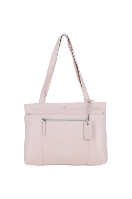 'Newport' Real Leather Multi-Pocket Shoulder Bag - Image 2