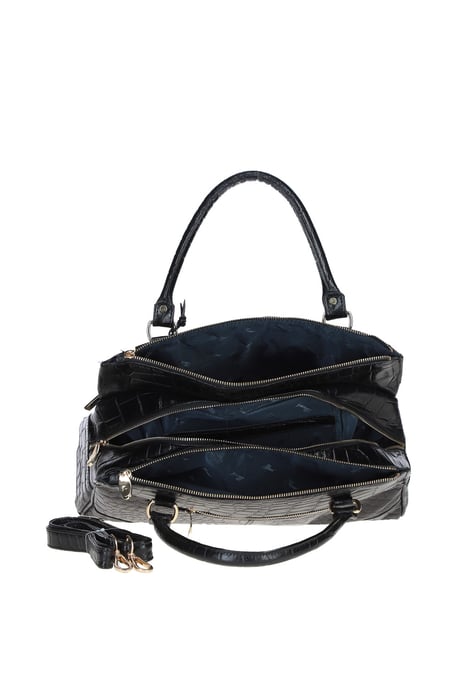 'Borsa Verniciata' Three Section Shoulder Bag - Image 4