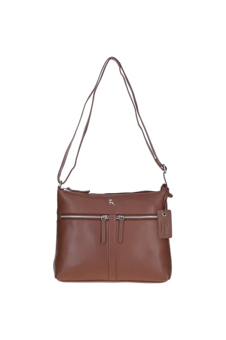 'Mourne' Sleek Real Leather Shoulder Bag - Image 2