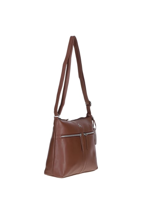 'Mourne' Sleek Real Leather Shoulder Bag - Image 3