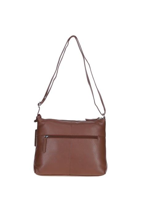 'Mourne' Sleek Real Leather Shoulder Bag - Image 4