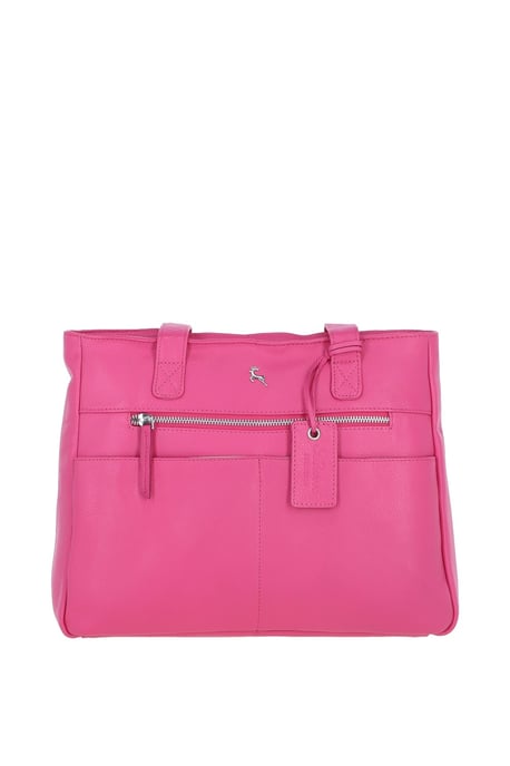 'London' Real Leather Shoulder Bag - Image 1