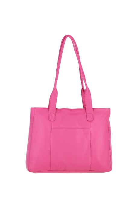 'London' Real Leather Shoulder Bag - Image 4