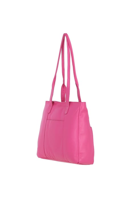 'London' Real Leather Shoulder Bag - Image 5