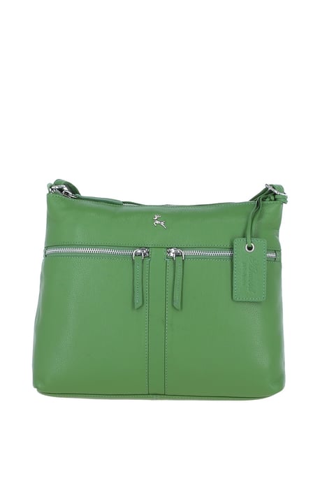 'Mourne' Sleek Real Leather Shoulder Bag - Image 1