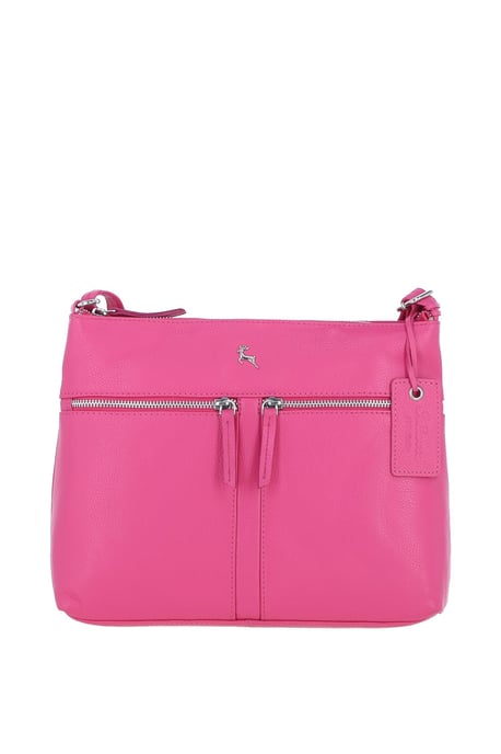 'Mourne' Sleek Real Leather Shoulder Bag - Image 1