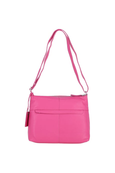 'Mourne' Sleek Real Leather Shoulder Bag - Image 4