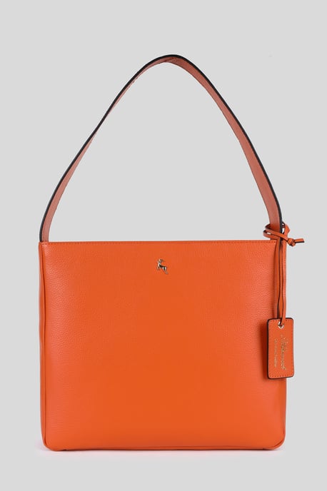 'Capolavoro Veneziano' Real Leather Hobo Shoulder Bag - Image 1