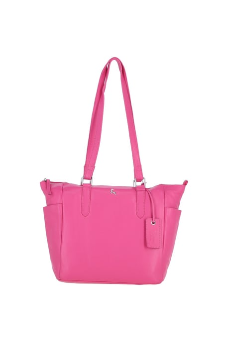 'Oxford' Elegant Real Leather Tote Bag - Image 2