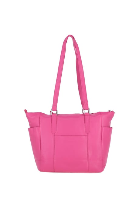 'Oxford' Elegant Real Leather Tote Bag - Image 4