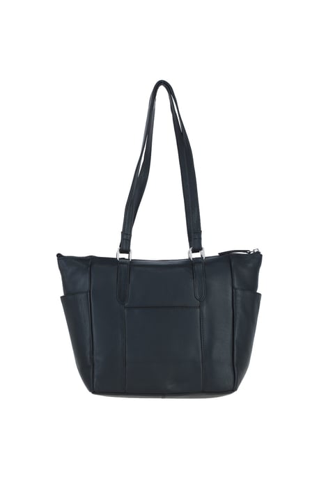 'Oxford' Elegant Real Leather Tote Bag - Image 4