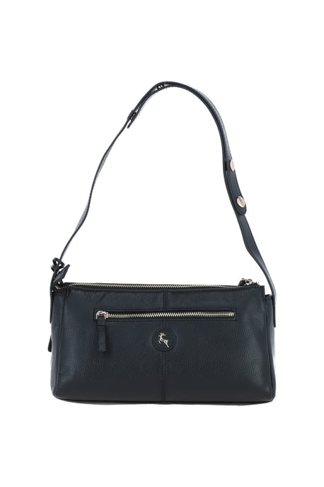 'Nevaria' Real Leather Shoulder Bag - Image 3