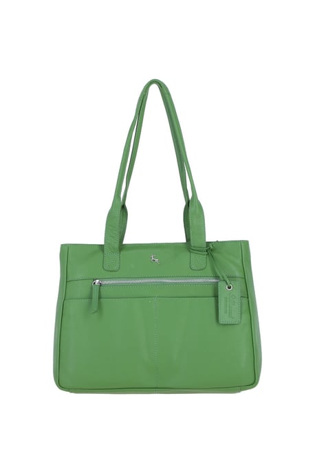 'London' Real Leather Shoulder Bag - Image 2