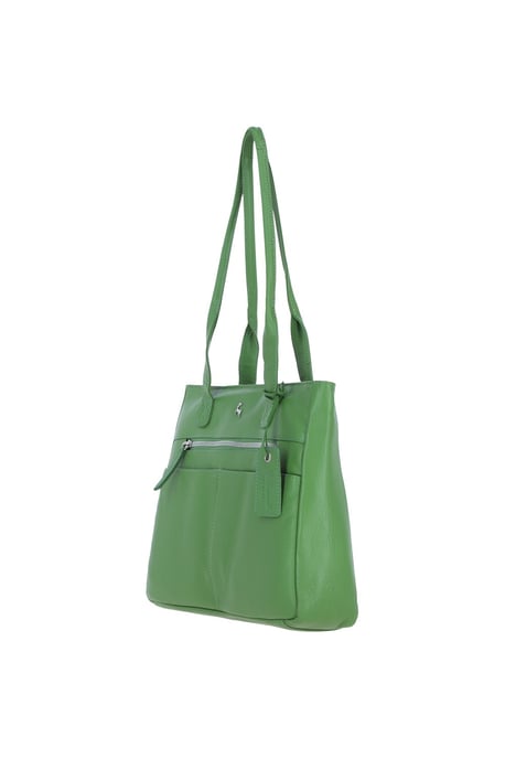 'London' Real Leather Shoulder Bag - Image 3