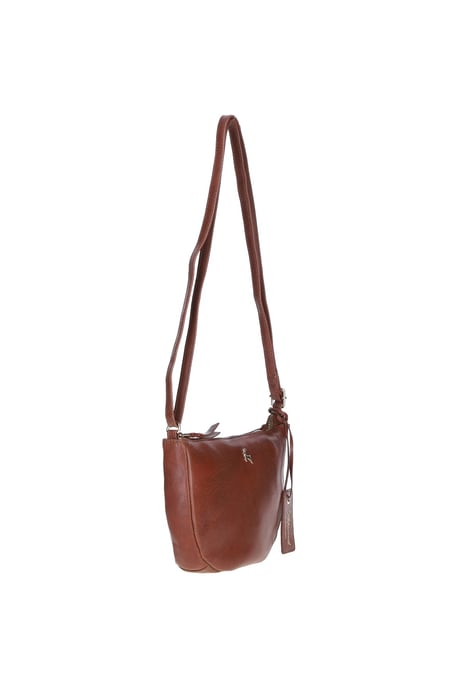 'Naomi' Real Leather Compact Crossbody Bag - Image 3