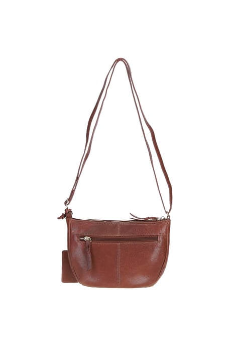 'Naomi' Real Leather Compact Crossbody Bag - Image 4