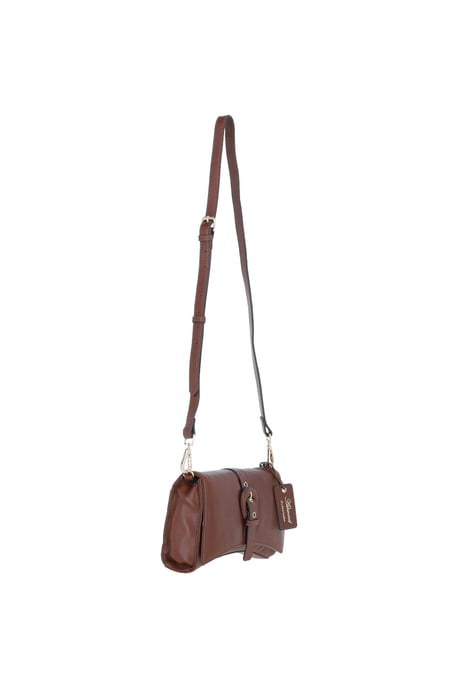 'Bellora' Real Leather Crossbody Bag - Image 5