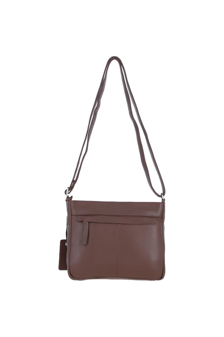 'Cardiff' Real Leather Crossbody Bag - Image 4