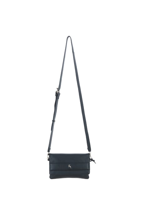 'Brinea' Real Leather Crossbody Bag - Image 2