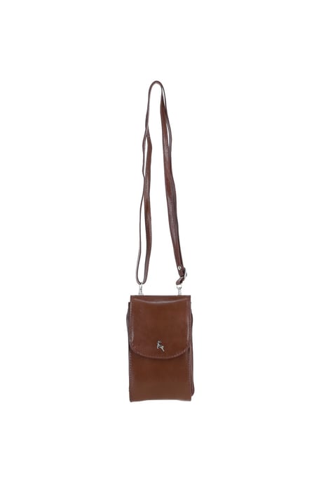 'Luca' Real Leather Crossbody Phone Bag - Image 2