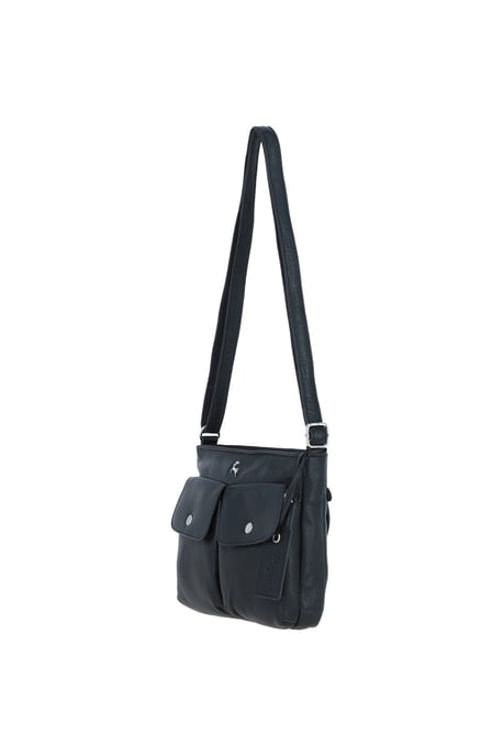 'Cardiff' Real Leather Crossbody Bag - Image 3