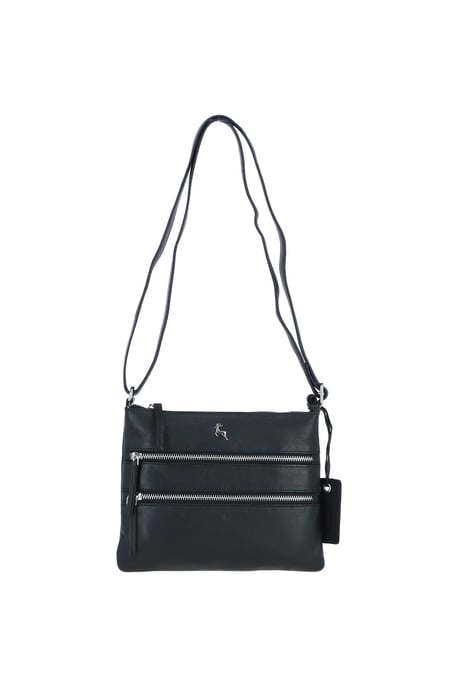 'Ayr' Real Leather Crossbody Bag - Image 2