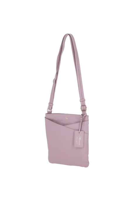 'Curvo' Real Leather Crossbody Bag - Image 2